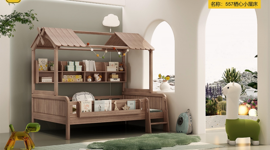 557棲心小屋床